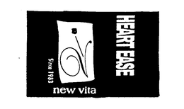 HEART EASE NEW VITA SINCE 1983 trademark