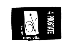 4 PROSTATE NEW VITA SINCE 1983 trademark