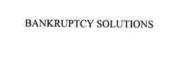 BANKRUPTCY SOLUTIONS trademark