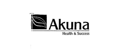AKUNA HEALTH & SUCCESS trademark