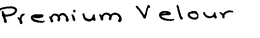 PREMIUM VELOUR trademark