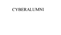 CYBERALUMNI trademark
