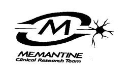 M MEMANTINE CLINICAL RESEARCH TEAM trademark
