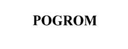 POGROM trademark