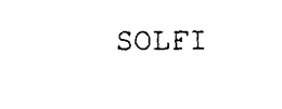 SOLFI trademark