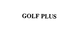 GOLF PLUS trademark