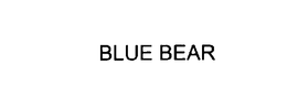 BLUE BEAR trademark