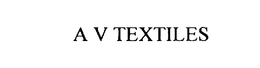 A V TEXTILES trademark