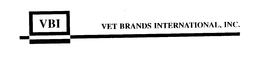 VBI VET BRANDS INTERNATIONAL, INC. trademark