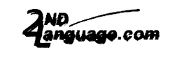 2ND LANGUAGE.COM trademark