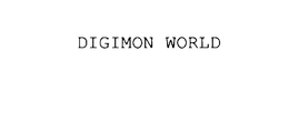 DIGIMON WORLD trademark