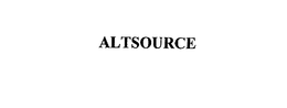 ALTSOURCE trademark