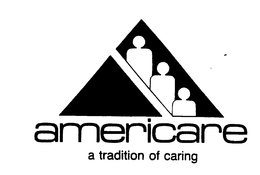 AMERICARE A TRADITION OF CARING trademark