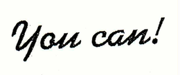 YOU CAN! trademark