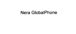 NERA GLOBALPHONE trademark