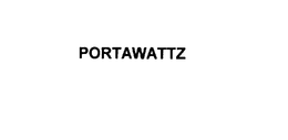 PORTAWATTZ trademark