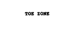 TOE ZONE trademark