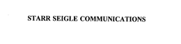 STARR SEIGLE COMMUNICATIONS trademark