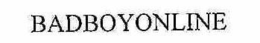 BADBOYONLINE trademark