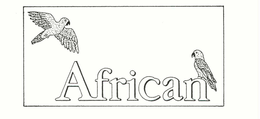 AFRICAN trademark