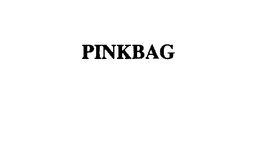 PINKBAG trademark