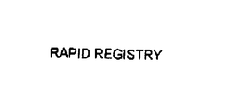 RAPID REGISTRY trademark
