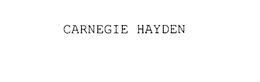 CARNEGIE HAYDEN trademark