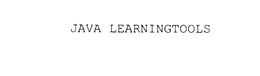 JAVA LEARNINGTOOLS trademark