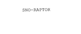 SNO-RAPTOR trademark