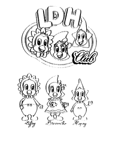LDH CLUB LIFEY, DREAMIKO, HOPEY trademark