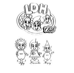 LDH CLUB LIFEY, DREAMIKO, HOPEY trademark