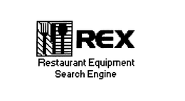 REX RESTAURANT EQUIPMENT SEARCH ENGINE trademark