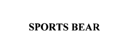 SPORTS BEAR trademark