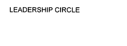 LEADERSHIP CIRCLE trademark