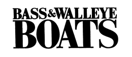 BASS & WALLEYE BOATS trademark