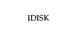 IDISK trademark