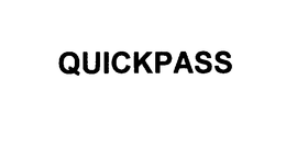 QUICKPASS trademark