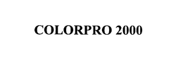 COLORPRO 2000 trademark