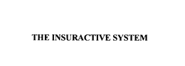 THE INSURACTIVE SYSTEM trademark