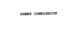 SUNNY COMPLEXION trademark