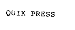 QUIK PRESS trademark