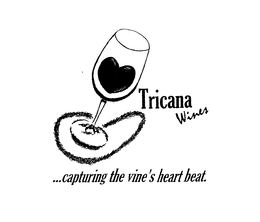 TRICANA WINES CAPTURING THE VINE'S HEART BEAT trademark