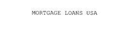 MORTGAGE LOANS USA trademark