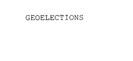 GEOELECTIONS trademark