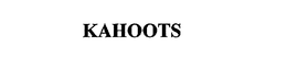 KAHOOTS trademark