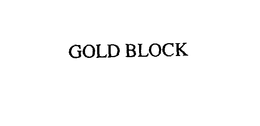 GOLD BLOCK trademark