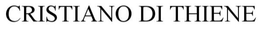 CRISTIANO DI THIENE trademark