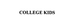 COLLEGE KIDS trademark