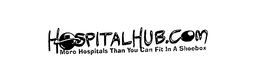 HOSPITALHUB.COM MORE HOSPITALS THAN YOU CAN FIT IN A SHOEBOX trademark