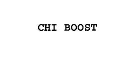 CHI BOOST trademark
